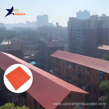 Roma Synthetic Resin Roofing Sheet Tile Customizable Anti-UV